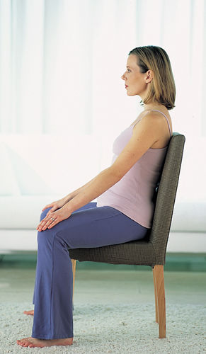 Postura correta prevenir a barriga